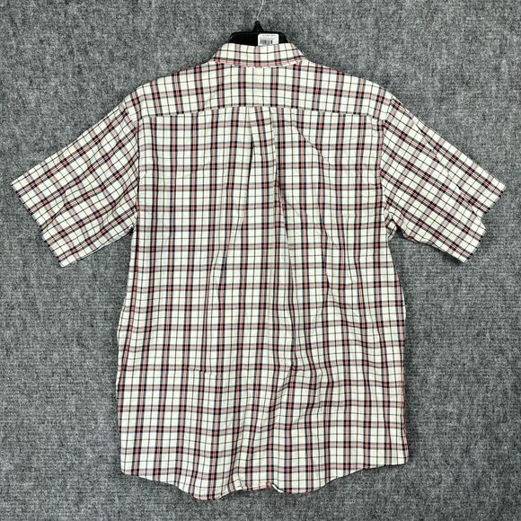 LL Bean Shirt Mens‎ L Traditional Fit Plaid Short-Sleeve Business Casual Travel - Picture 2 of 10